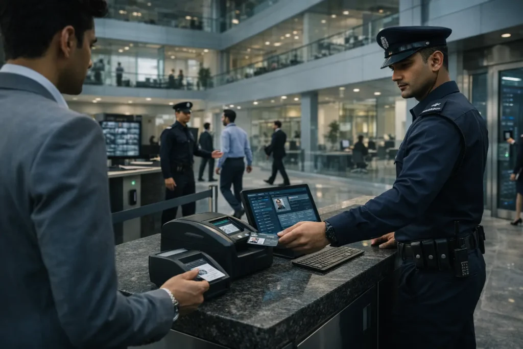 Access Control and Visitor Management Guard in Ranchi