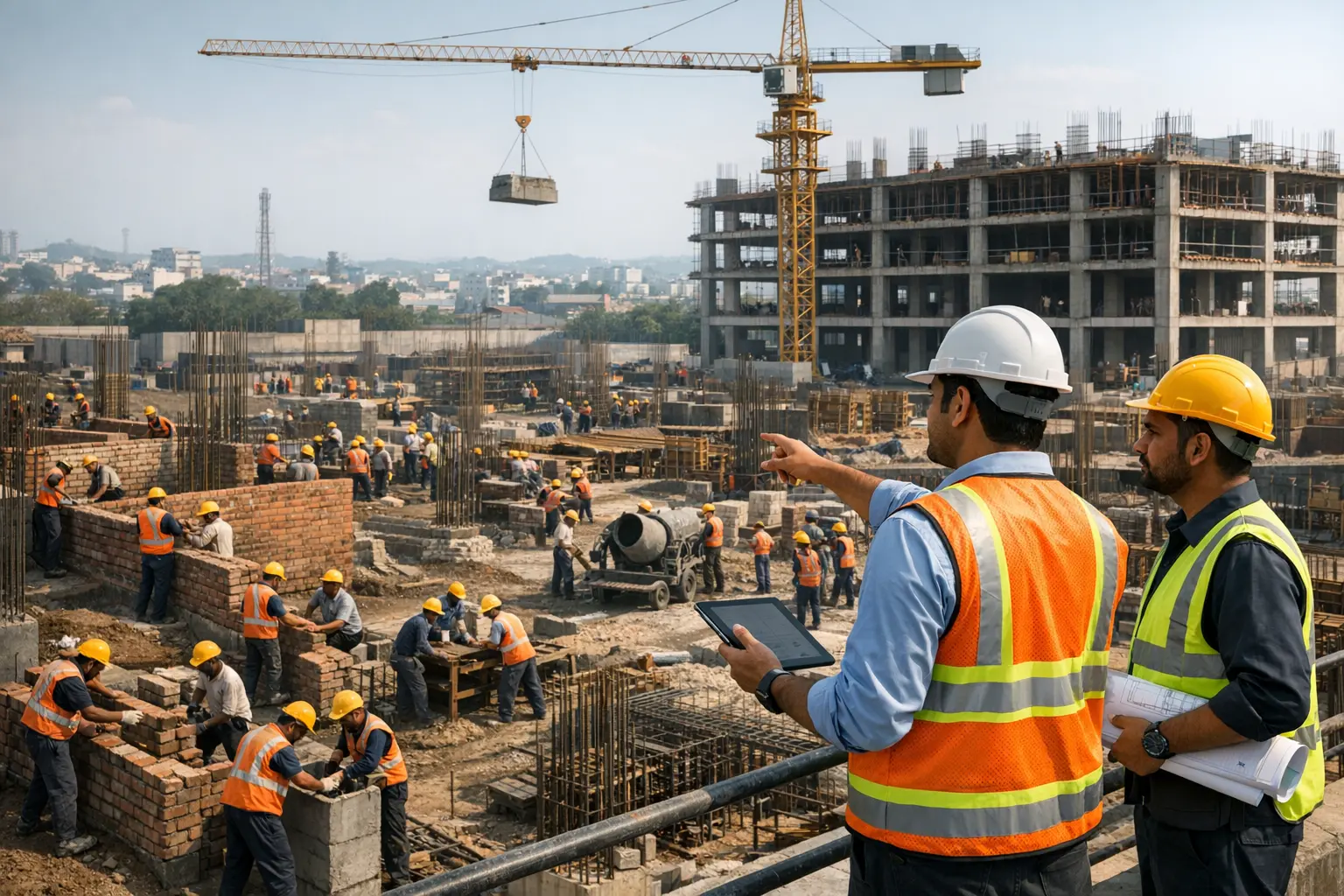 Complete Commercial Construction Support in Ranchi