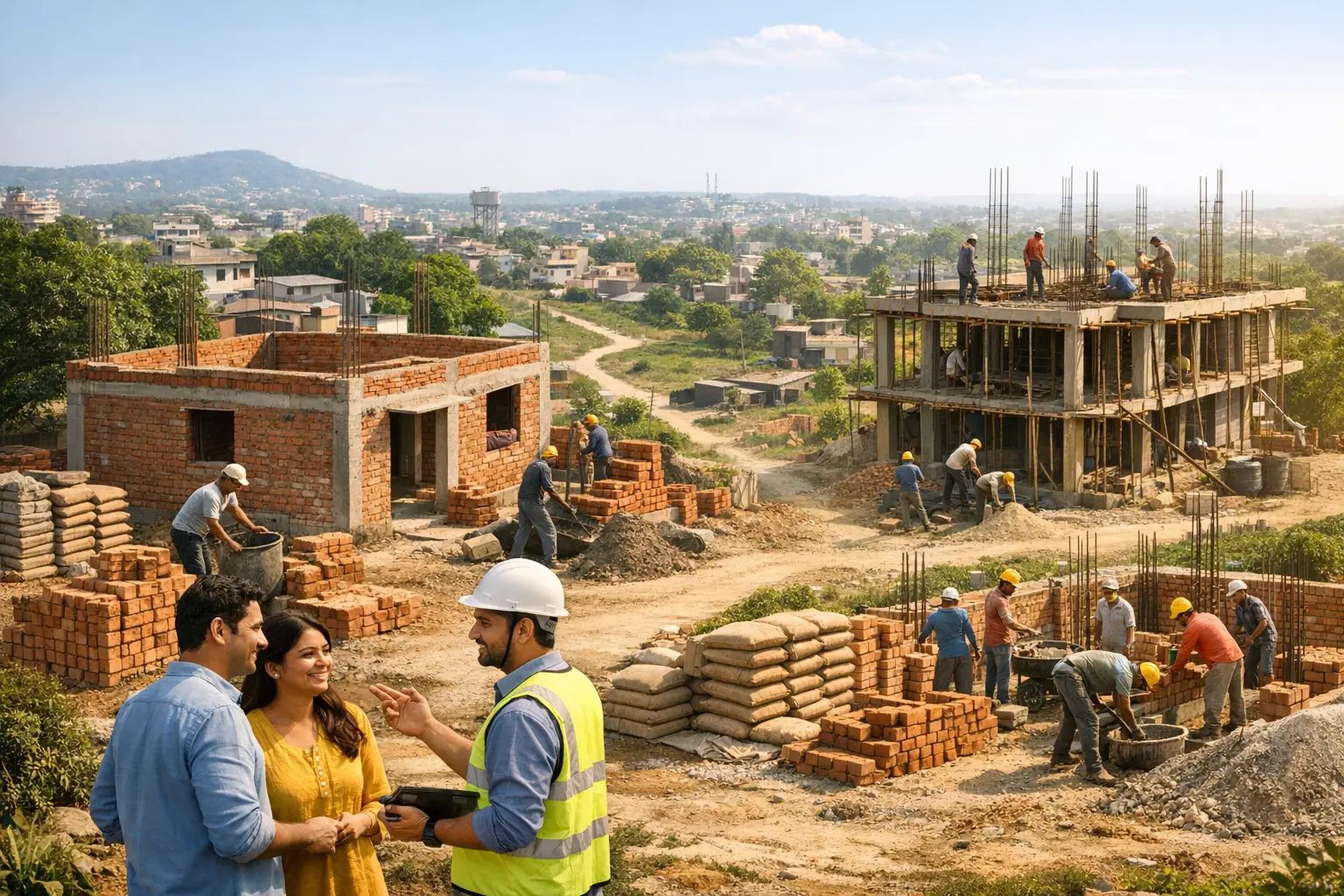 House Construction Near Ranchi