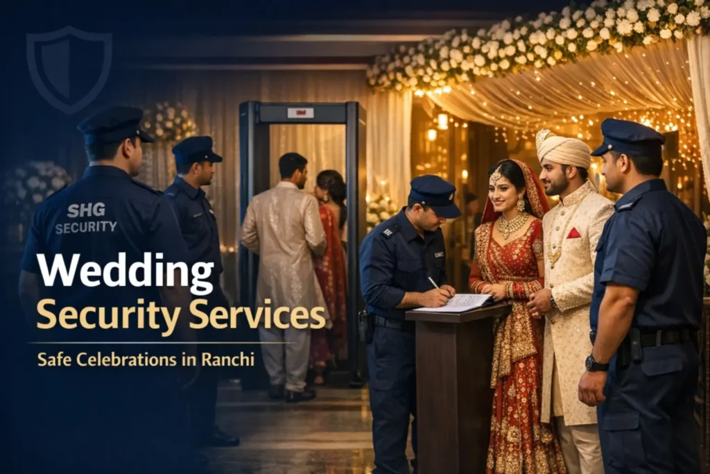 Wedding Security Services in Ranchi