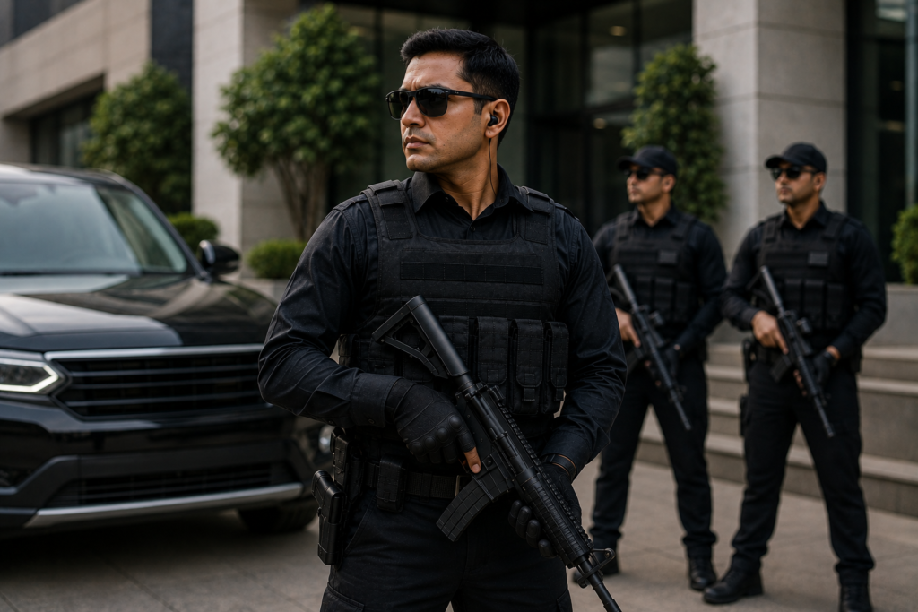 Personal Bodyguard with Gun in Ranchi by SHG Security